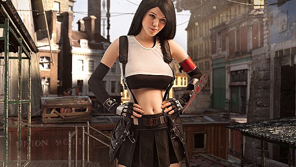 Tifa Lockhart Final Fantasy 7 Cosplay - hdwallpaper4k