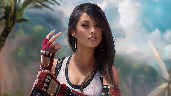 Tifa Lockhart Final Fantasy Game Artwork wallpaper