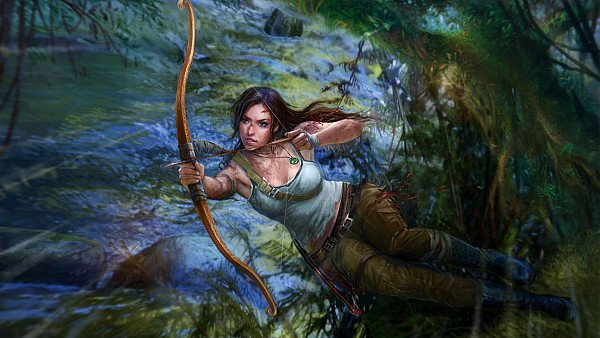 Tomb Raider 5k Arts wallpaper