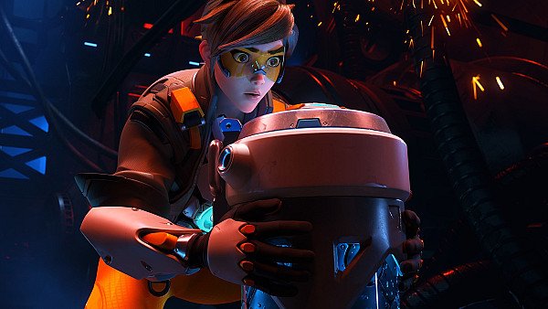 Tracer From Overwatch 2 - hdwallpaper4k