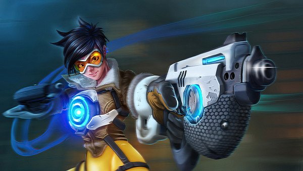 Tracer Overwatch Fanart 4k - hdwallpaper4k