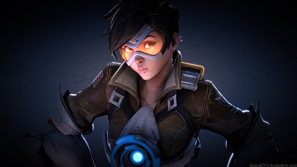 Tracer Ovewatch Art - hdwallpaper4k