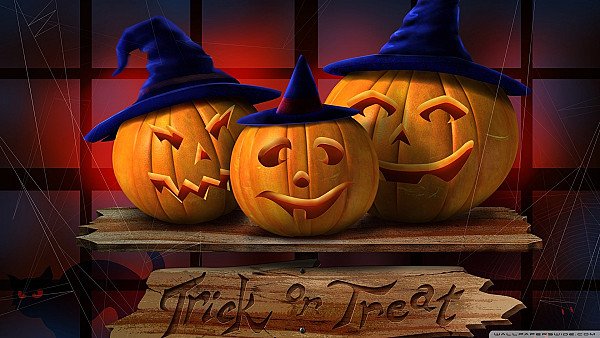 Trick Or Treat HD UHD wallpaper