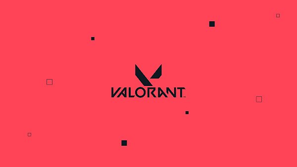 Valorant Logo Red 4k wallpaper