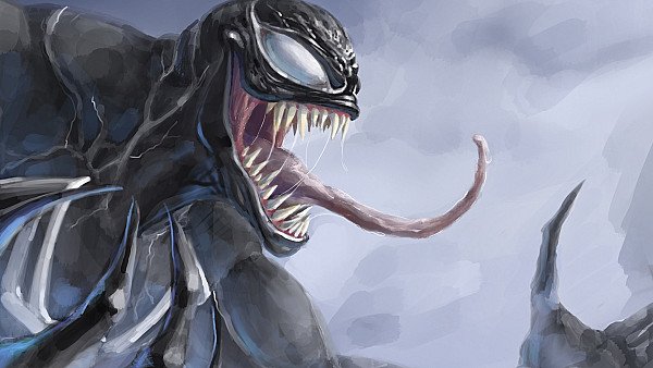 Venom 4k Paint Art - hdwallpaper4k