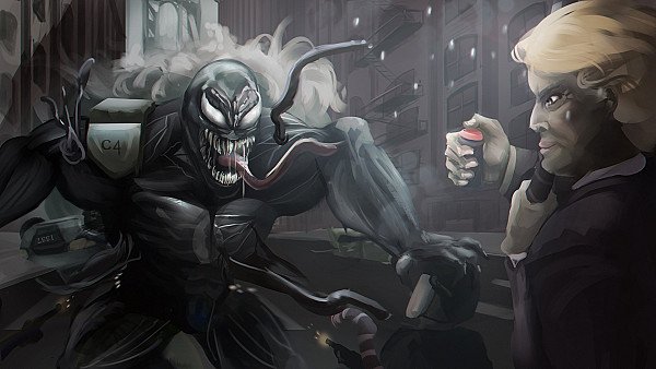 Venom Digital Artwork 5k - hdwallpaper4k