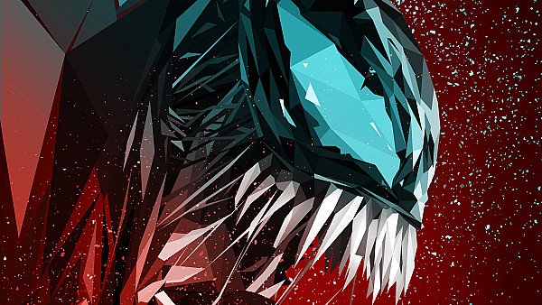 Venom Digital Illustration 4k - hdwallpaper4k