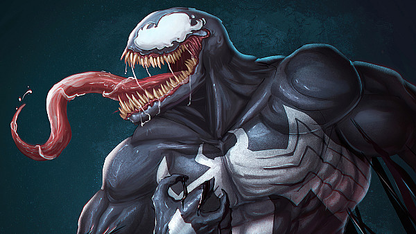 Venom Game Logo 4k - hdwallpaper4k