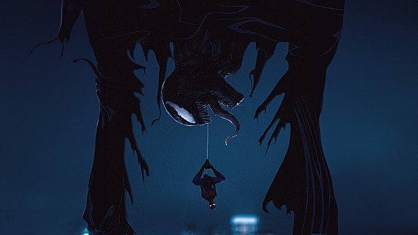 Venom Into Spider Verse - hdwallpaper4k