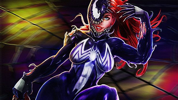 VENOM Mary Jane Speedpaint - hdwallpaper4k