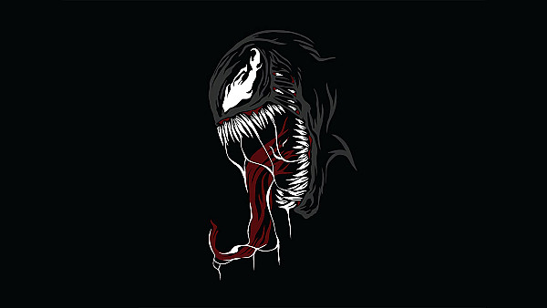 Venom Minimal Design - hdwallpaper4k