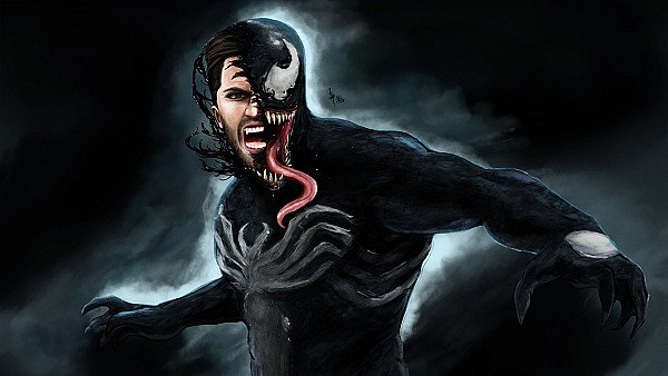 Venom Movie Digital Painting - hdwallpaper4k