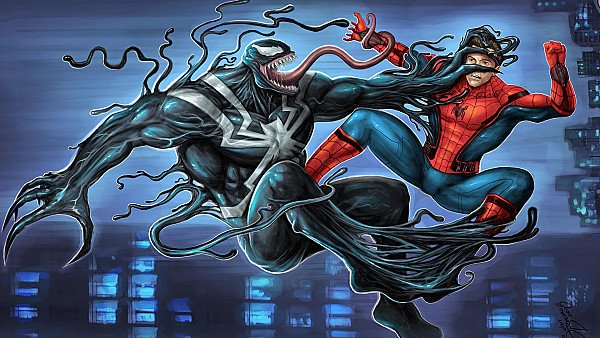 Venom Versus Spider Man - hdwallpaper4k