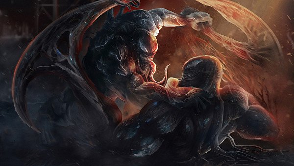 Venom Vs Riot wallpaper