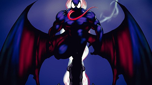 Venom With Wings wallpaper