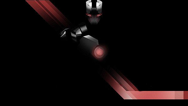 War Machine 8k Black Edition wallpaper