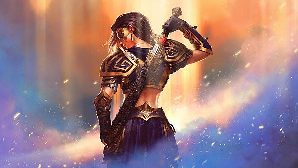 Warrior Fantasy Girl - hdwallpaper4k