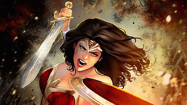 Warrior Wonder Woman Art 4k - hdwallpaper4k