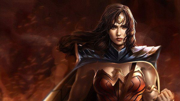 Warrior Wonder Woman Art - hdwallpaper4k