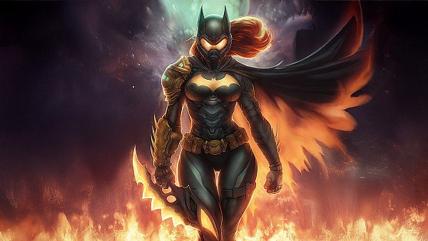 What If Batgirl Is Hell Huntres - hdwallpaper4k