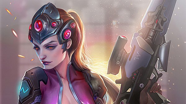 Widow Maker Overwatch Art - hdwallpaper4k