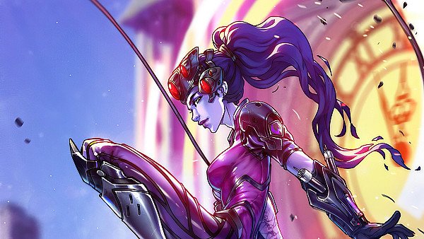 Widowmaker Jump 4k wallpaper