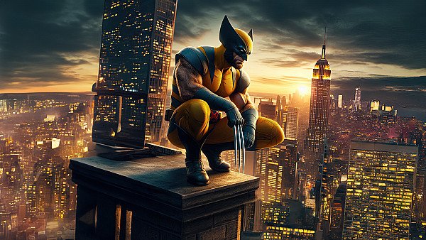 Wolverine Alone At The Top - hdwallpaper4k