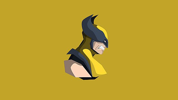 Wolverine Minimalism 4k - hdwallpaper4k