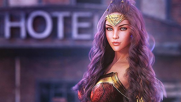 Women Woman Dc Fanart 4k - hdwallpaper4k