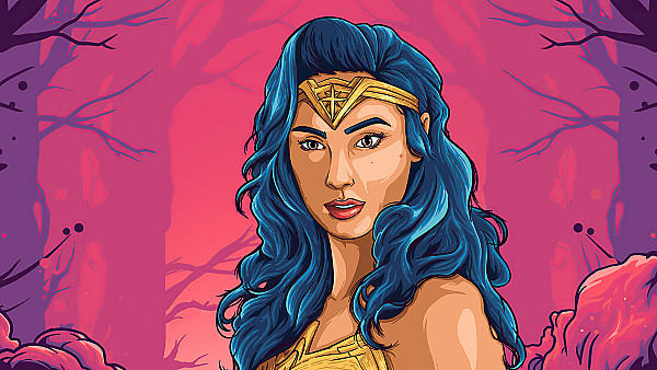 Wonder Woman 1984 Fan Made Art - hdwallpaper4k