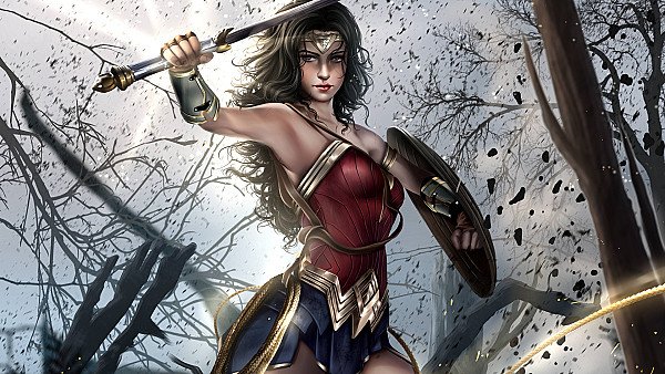 Wonder Woman 4k Digital Artwork - hdwallpaper4k