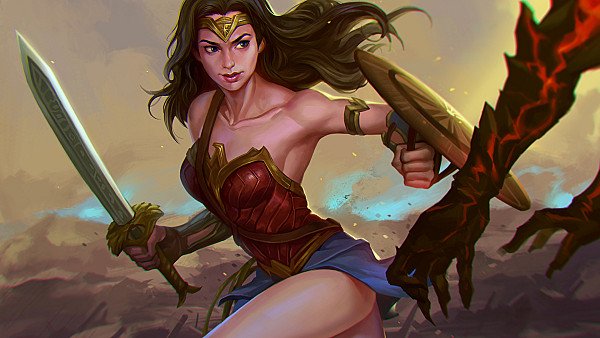 Wonder Woman 5k Digital Art 2018 - hdwallpaper4k