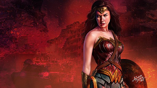 Wonder Woman 5k Gal Gadot Art - hdwallpaper4k