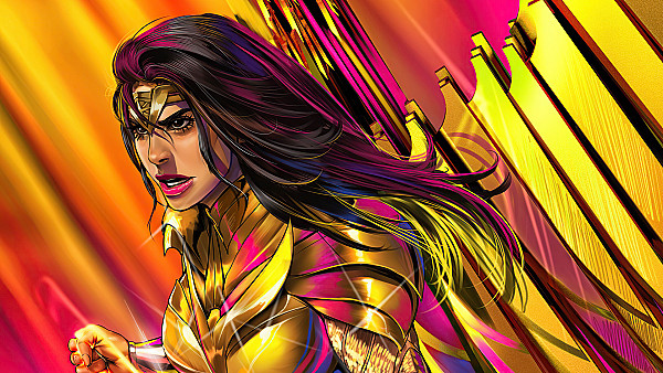 Wonder Woman 84 Gold Queen 5k - hdwallpaper4k