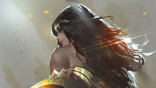 Wonder Woman Back - hdwallpaper4k