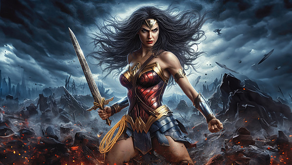 Wonder Woman Battle Glory - hdwallpaper4k