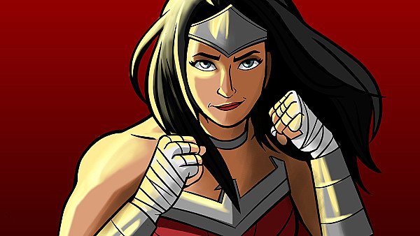 Wonder Woman Cartoon Artworks - hdwallpaper4k