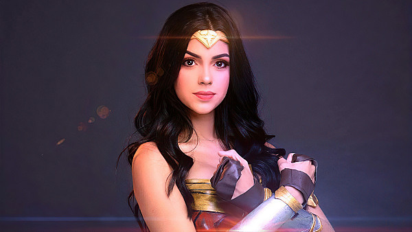 Wonder Woman Cosplay Girl Cute 5k - hdwallpaper4k