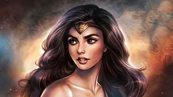 Wonder Woman Cute Artwork - hdwallpaper4k