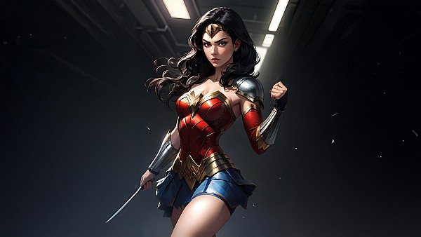 Wonder Woman Defender - hdwallpaper4k