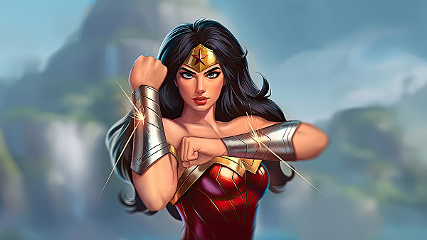 Wonder Woman Golden Guardian - hdwallpaper4k