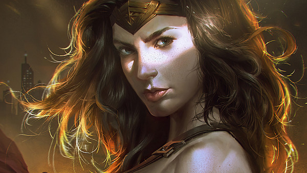 Wonder Woman Golden Queen 4k - hdwallpaper4k