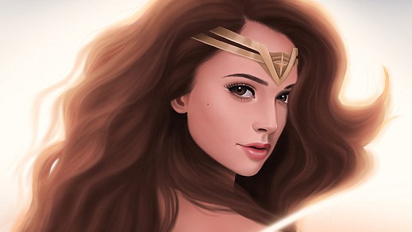 Wonder Woman Gorgeous Art - hdwallpaper4k