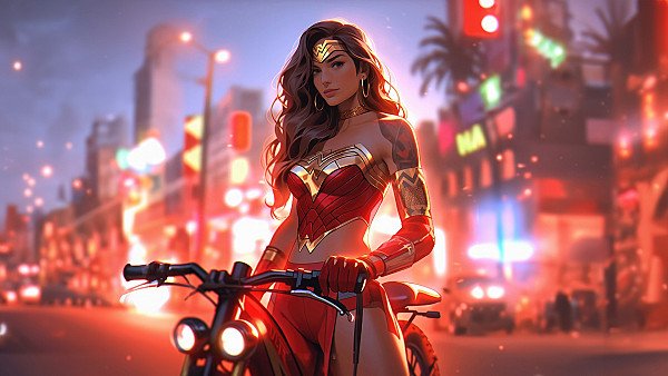 Wonder Woman Gta Reign - hdwallpaper4k