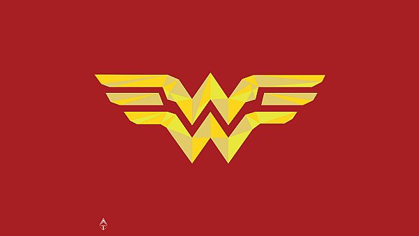 Wonder Woman Logo 4k Artwork - hdwallpaper4k