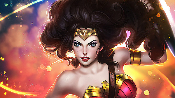 Wonder Woman Magical Eyes - hdwallpaper4k