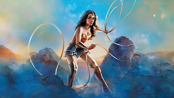 Wonder Woman Mythical Warrior - hdwallpaper4k