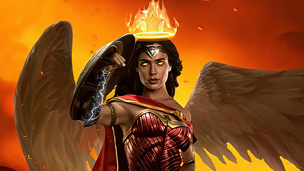 Wonder Woman Queen Of Fire - hdwallpaper4k