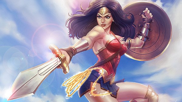 Wonder Woman Sword Shield - hdwallpaper4k