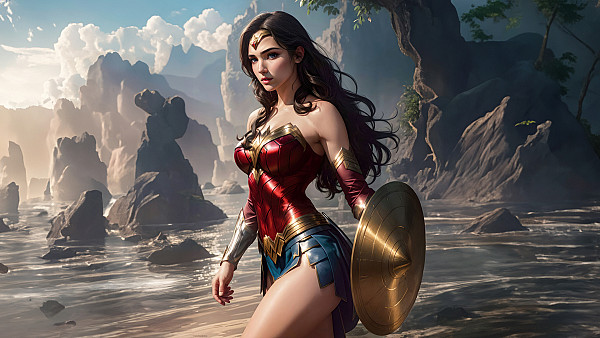 Wonder Woman Uniting Strength And Innovation - hdwallpaper4k